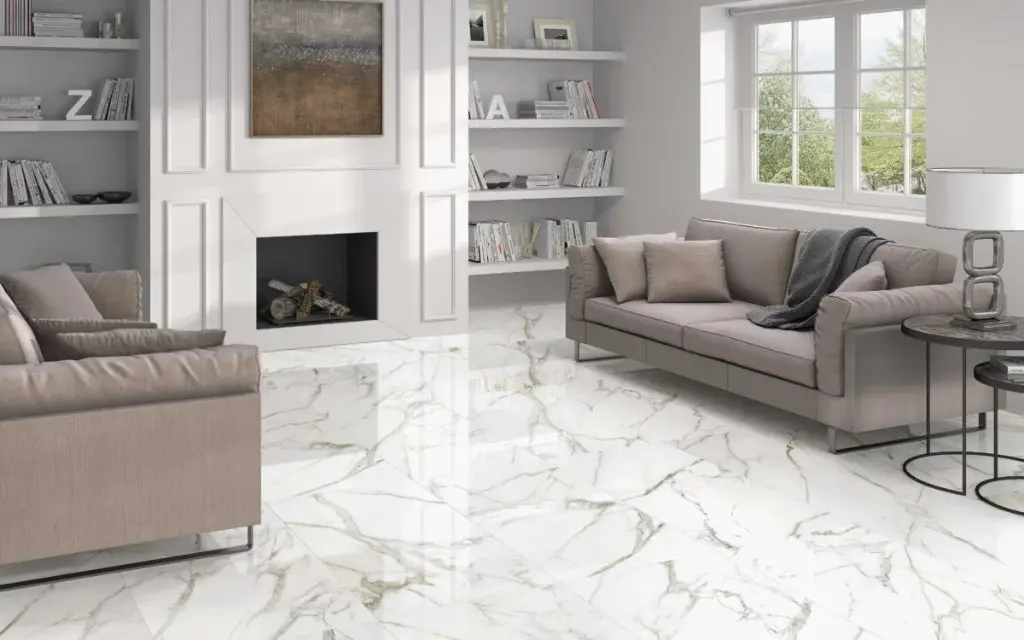 60x60cm Divina Calacatta Gold Hochglanz 9mm